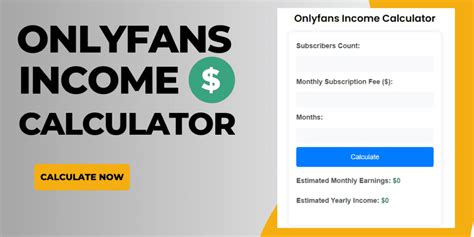 onlyfans earnings calculator|Creators Calculator